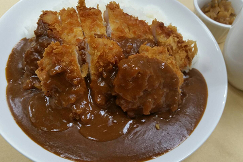 ダブルかつカレー